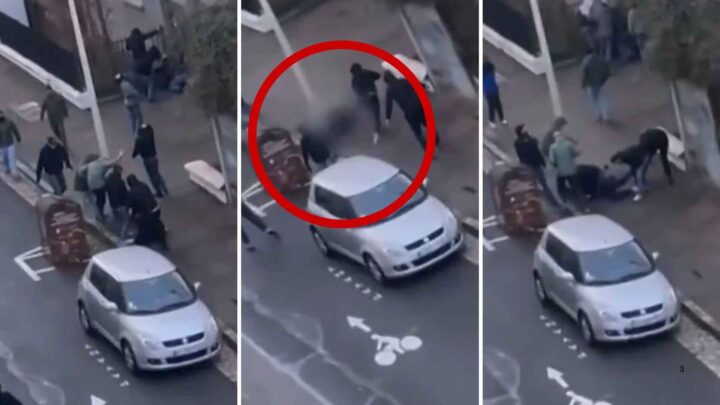 Ny sjokkvideo: Her blir Quentin (23) slått i hjel av venstre-ekstreme