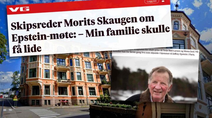 Skipsreder Skaugen bekrefter at Epstein truet familien&nbsp;(+)