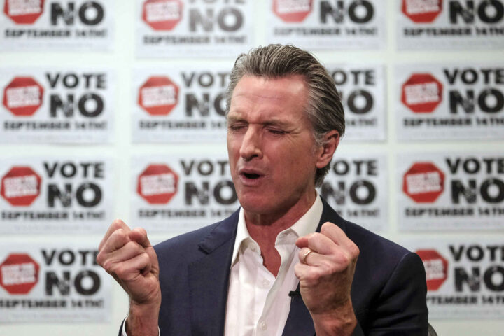 Newsom kaller Trump «destruktiv» mens California forfaller&nbsp;(+)