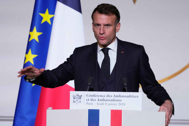 Macron ber Europa ruste seg for nye konflikter med USA