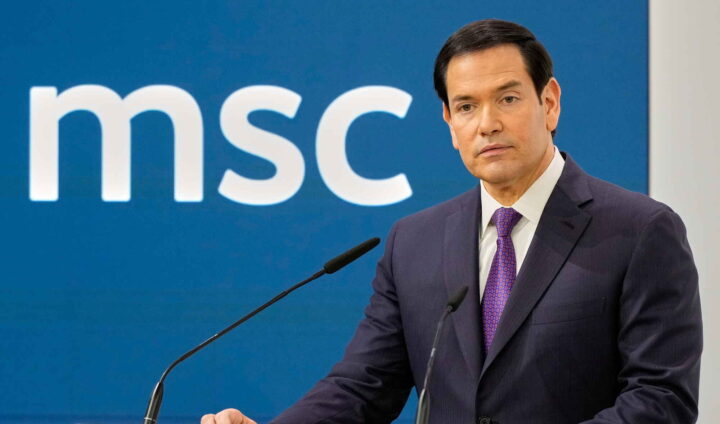 Vestens gjenreisning er poenget i Rubios tale til Europa (+)