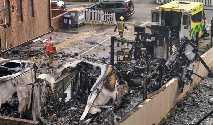 Iran-tilknyttet islamist­gruppe står trolig bak brann­attentat mot ambulanser i London&nbsp;<span>(+)</span>