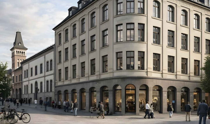 Arkitektonisk tilpasning eller historisk brudd?