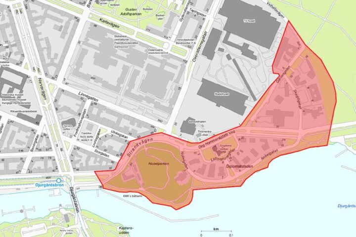 Sikkerhetssone innføres ved ambassader i Stockholm