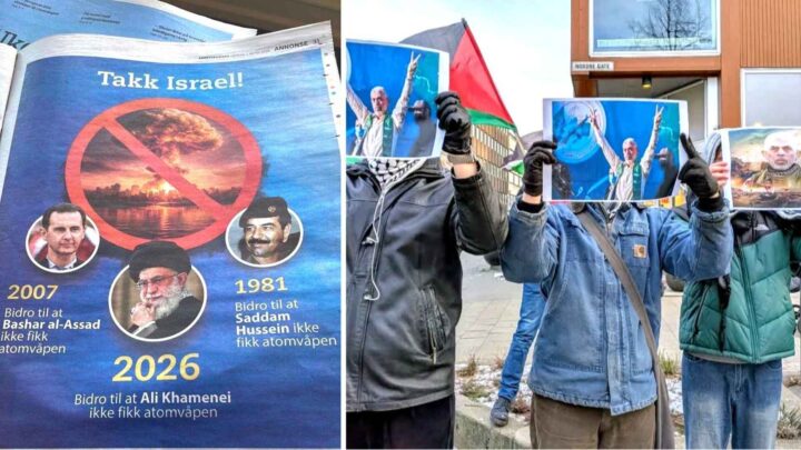 Palestina&shy;komiteen demonstrerer mot avisannonse