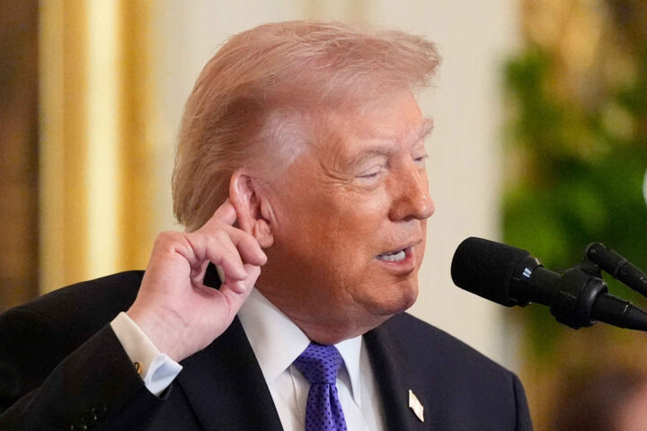 Trump vil tale på festmiddag for presselosjen i Det hvite hus