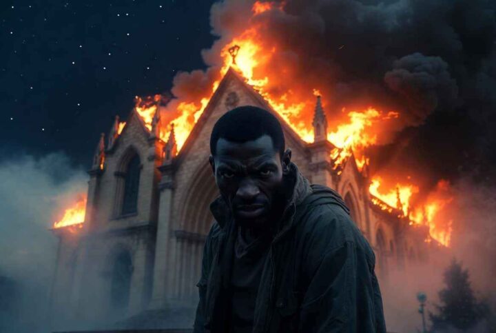 Frankrike: Illegal innvandrer har i 13 år efter utvisnings&shy;vedtak tent på kirker og slått folk ihjel&nbsp;<span>(+)</span>