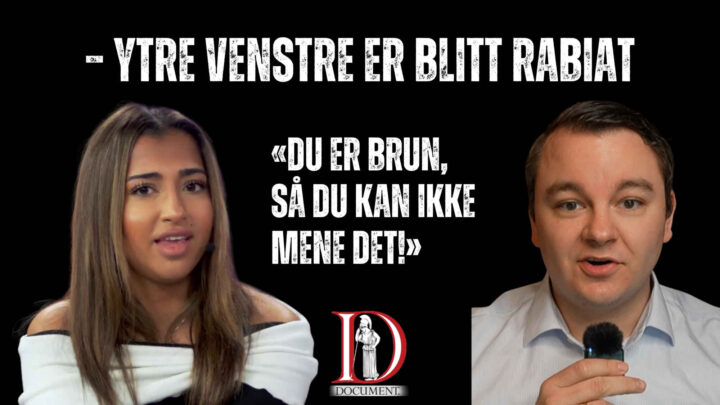 Ytre venstre har blitt rabiat: – Du er brun, så du kan ikke mene det!