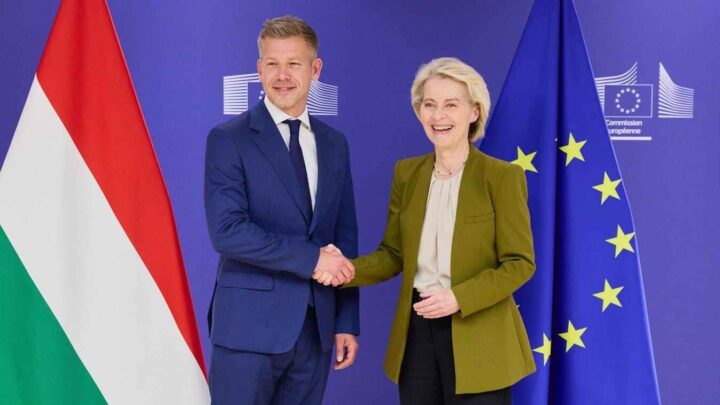 Ungarns nyvalgte stats&shy;minister møtte Ursula von der Leyen i Brussel&nbsp;<span>(+)</span>