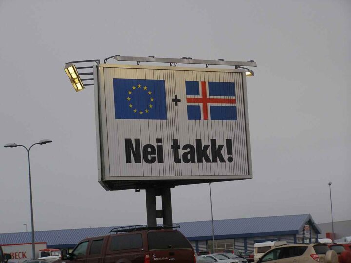 Folket på Island sier nei til EU