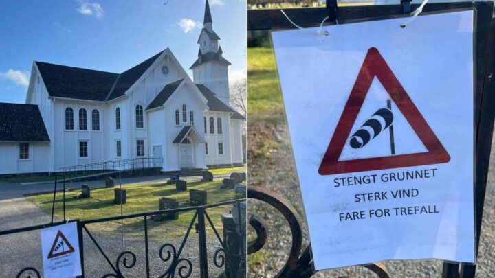 Kirkene avlyser gudstjenester midt i bibelbeltet: – Stor fare for tap av liv