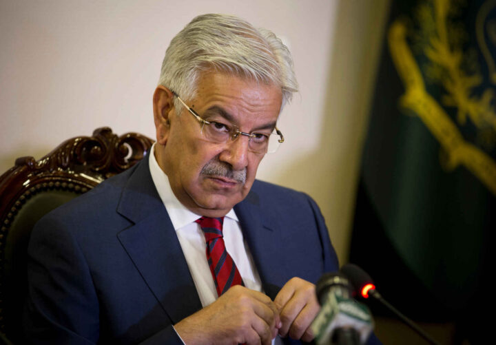 Pakistans forsvarsminister Khawaja Asif: Israel er en kreftsvulst