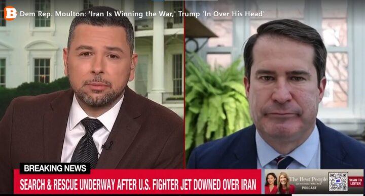 Seth Moulton (D) mener at Iran er i ferd med å vinne krigen mot USA og Israel&nbsp;<span>(+)</span>