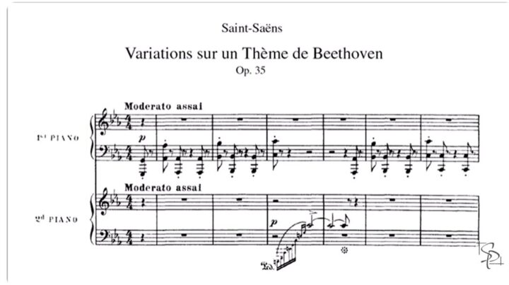 Interlude: Saint-Saëns - Variasjoner over et tema av Beethoven
