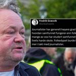 Fredrik Græsvik tar oppgjør med folket: – Burde stemme mer som journalistene