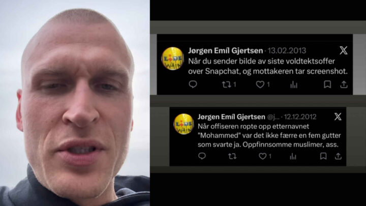 Jørgen Riis-Gjertsen henger ut unger for kommentarer – selv har han skrevet rasistiske og sexistiske meldinger