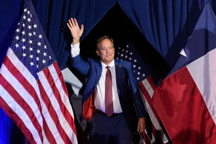 Paxton knuste Cornyn; triumf for Trump i Texas