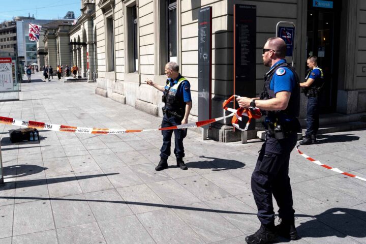 Tre personer knivstukket av mann som ropte «Allahu akbar» på en sveitsisk togstasjon