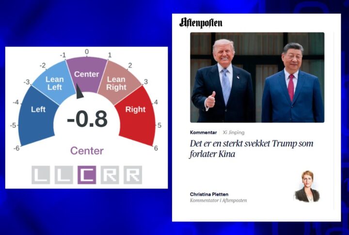AllSides-analyse: Plettens kommentar om Trump og Xi gir leserne et skjevt inntrykk&nbsp;<span>(+)</span>