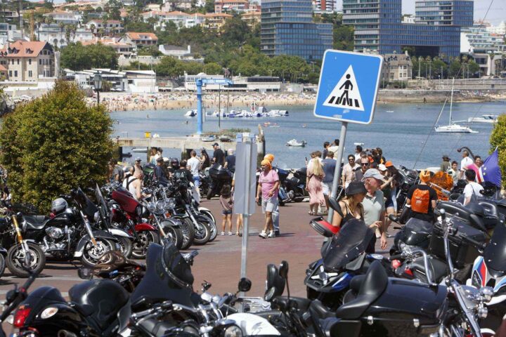 Flere titusener Harley-Davidson-fans samlet seg i helgen i Portugal&nbsp;<span>(+)</span>