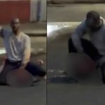 Ny sjokk-video: Afrikaner forsøker å halshugge mann på åpen gate i Belfast
