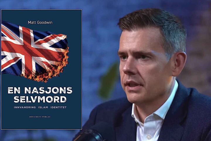 Ny bok fra Document: «En nasjons selvmord» av Matt Goodwin