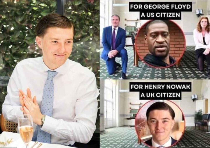 Viral dobbeltmoral: Keir Starmers ulike reaksjoner på Henry Nowak og George Floyd&nbsp;<span>(+)</span>