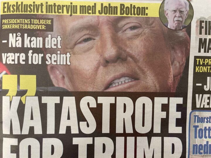 Mediene elsket John Bolton, blir forlegne når han blir tatt&nbsp;<span>(+)</span>