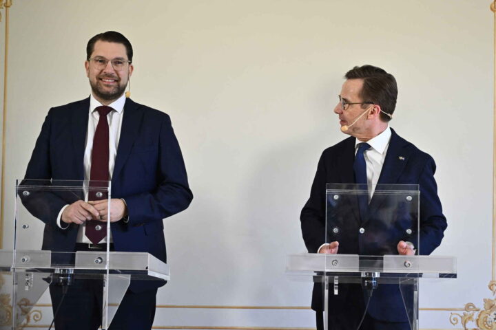 SD er det største partiet blant menn som er født i Sverige&nbsp;<span>(+)</span>