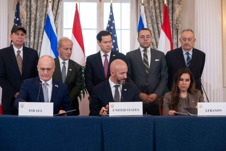 Første trinn i avtale Libanon–Israel på plass&nbsp;<span>(+)</span>