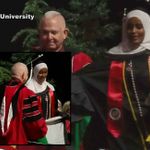Universitets&shy;leder rev Palestina-flagg fra muslimsk student under avslutnings&shy;seremoni