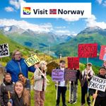 LO-demonstrasjon mot amerikanske turister: Vi bråkte jo bare litt på kaia