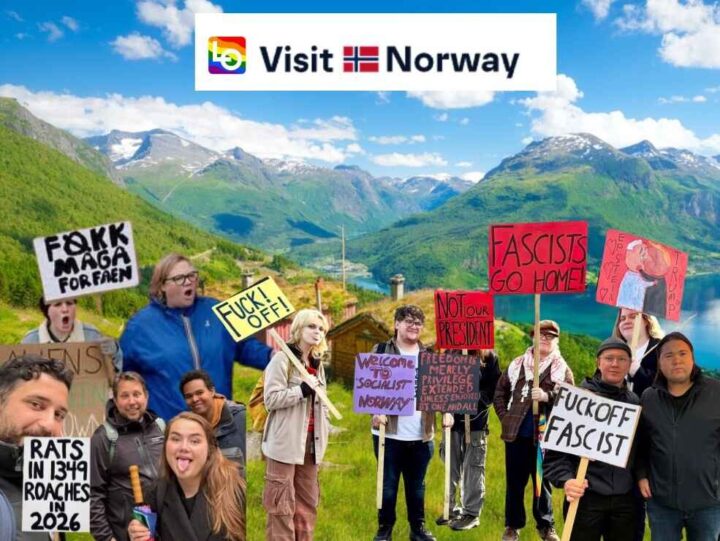 LO-demonstrasjon mot amerikanske turister: Vi bråkte jo bare litt på kaia&nbsp;<span class=