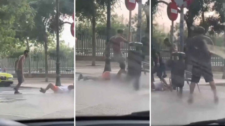 Se video: Ekstremt angrep ryster Europa - ulovlig algerier (26) hoppet på hodet til bevisstløs mann