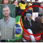 Se video: Hijab-jenter flirte under minnestund for Christian Zedig