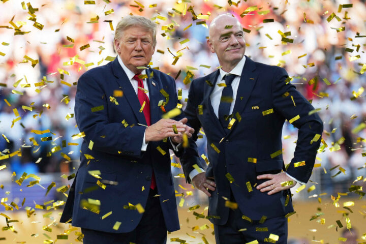 Infantino rammet av Trump-krigen&nbsp;<span>(+)</span>