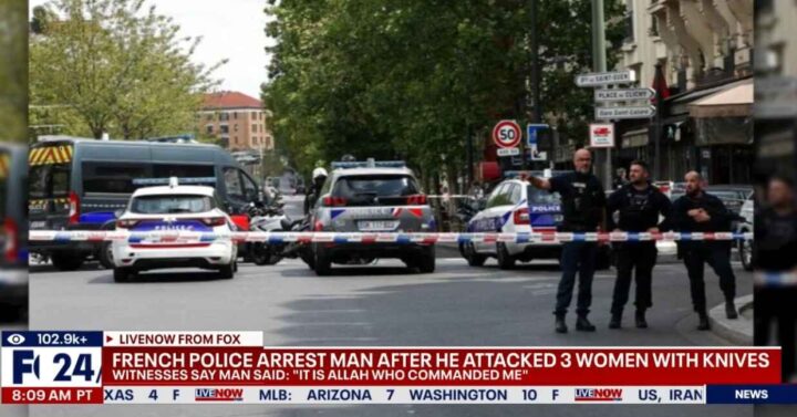 Mann knivstakk tre kvinner i Paris: Ropte at han var befalt av Allah&nbsp;<span>(+)</span>