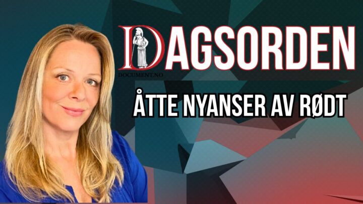 Åtte nyanser av rødt