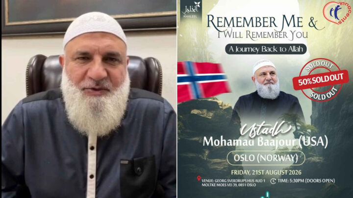 Hyllet martyr&shy;døden og fikk innreiseforbud – fredag foreleser hatpredikanten i Norge