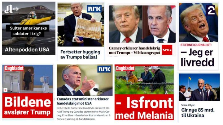Norgespris kan bli dyrere. Norske medier er opptatt av Trump&nbsp;<span>(+)</span>