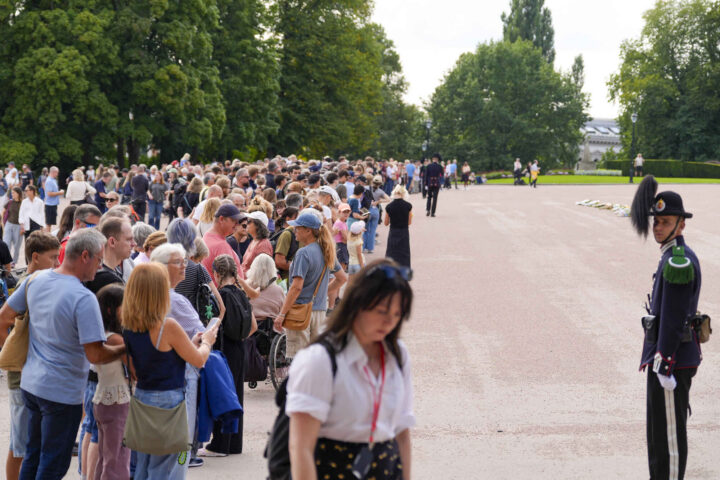 Kongens helsetilstand er uforandret, melder Slottet