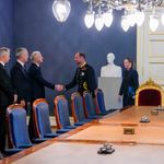 Kong Haakon beholder valgspråket «Alt for Norge»