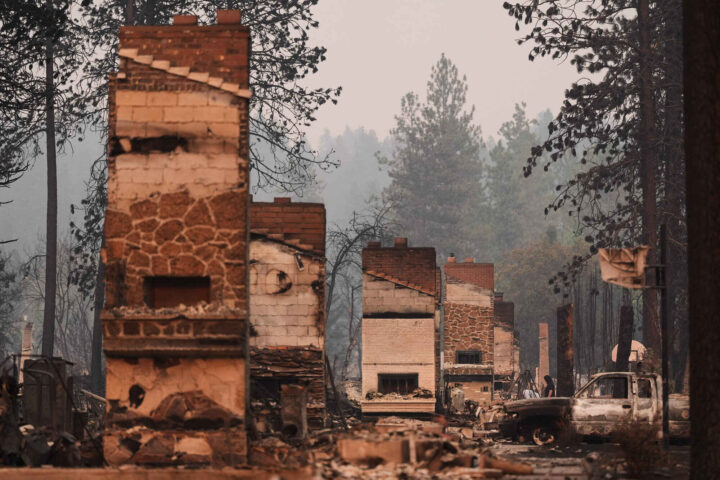 Store skogbranner rammer del&shy;statene Washington og Idaho, nord&shy;vest i USA