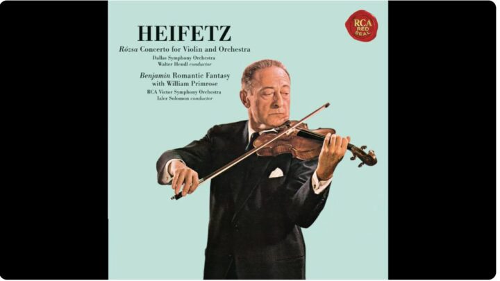 Interlude: Heifetz spiller Rozsas fiolinkonsert