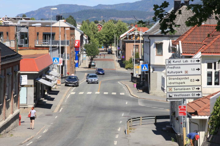 Knivstikking i Vestfossen i Øvre Eiker
