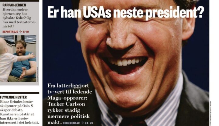Tucker leker med tanken på et nytt parti