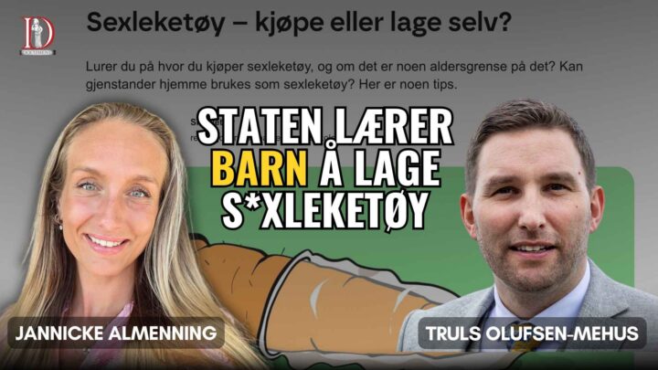 LIVE: Staten lærer barna å lage sexleketøy
