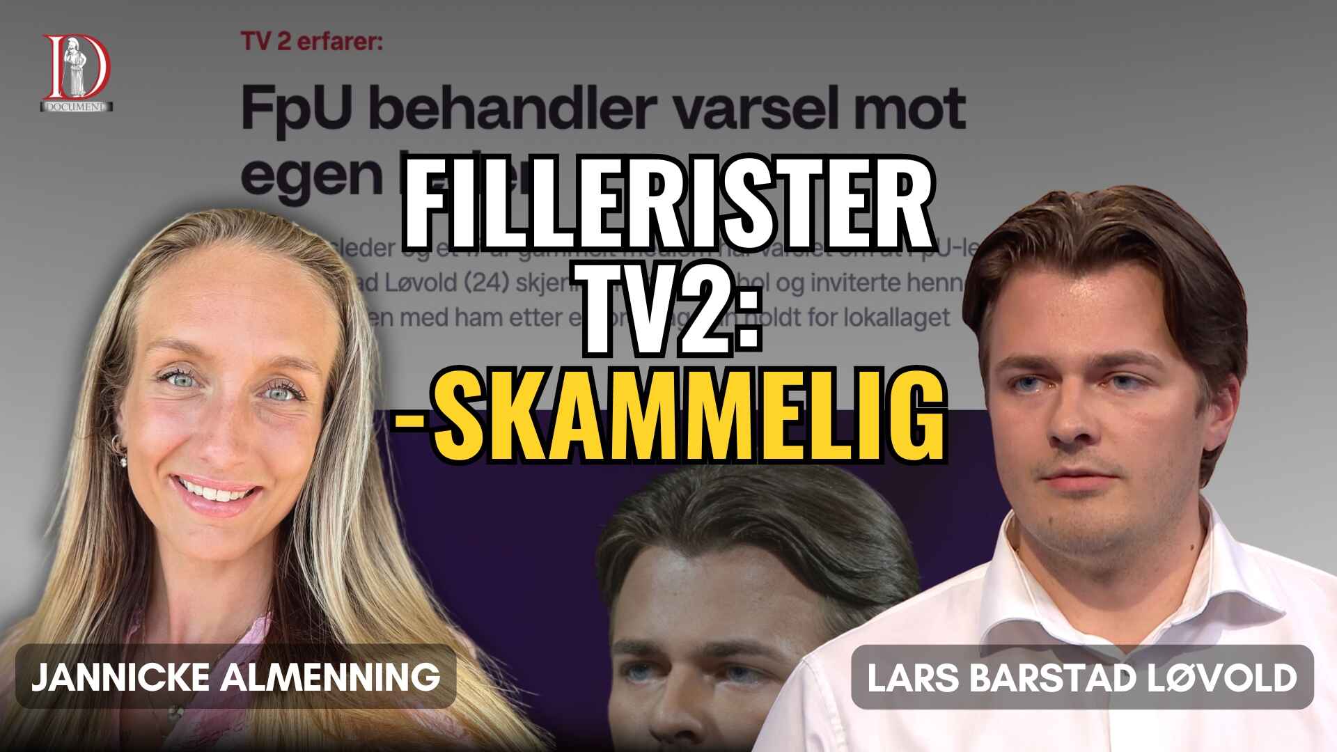 LIVE: Gikk TV2 for langt?
