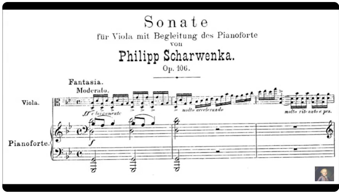 Interlude: Scharwenka - bratsjsonate